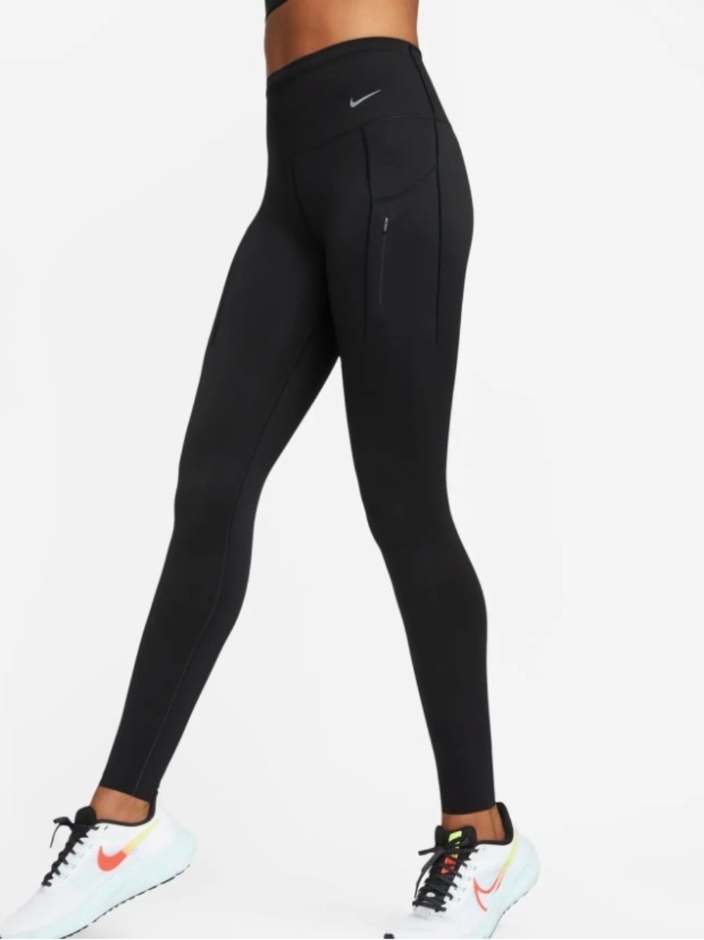 Nike Black High-Waist Pocket Leggings